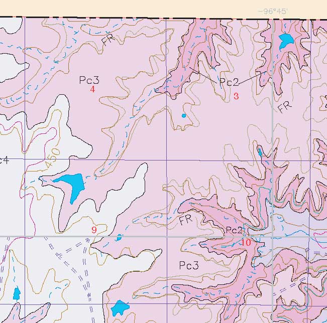 small geologic map