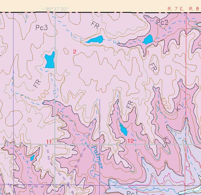 small geologic map