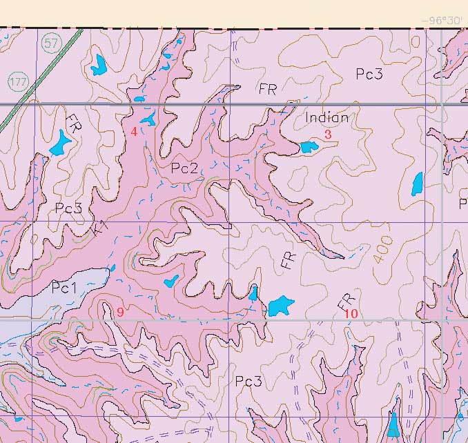 small geologic map