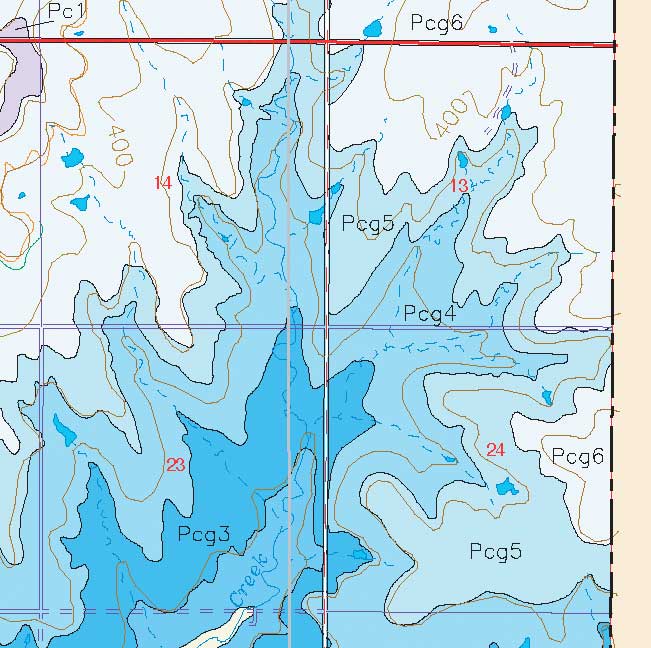 small geologic map