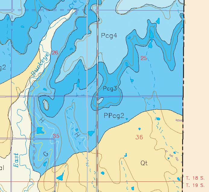 small geologic map