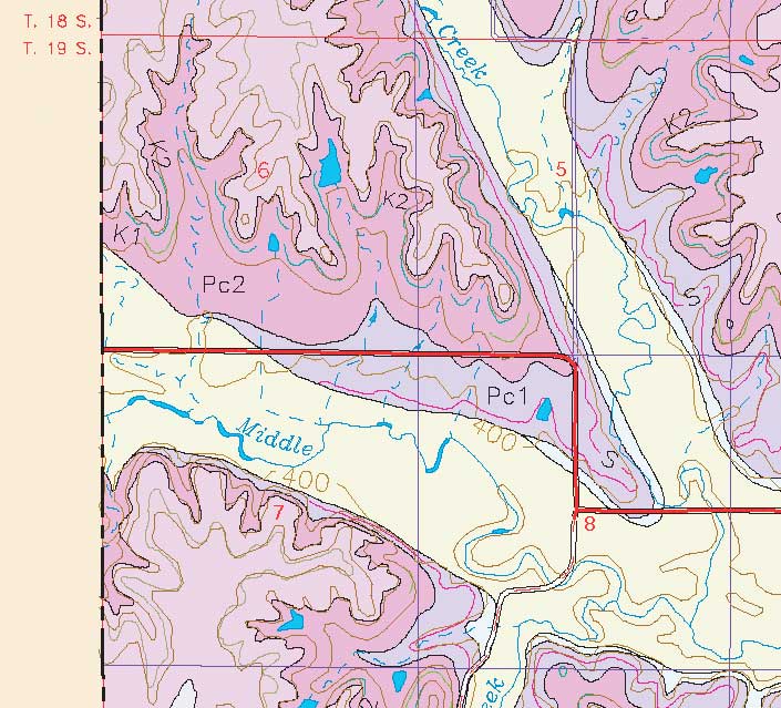 small geologic map