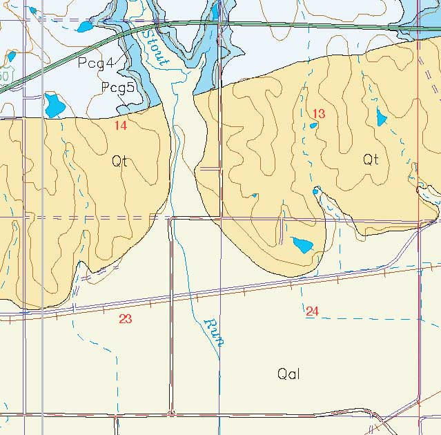 small geologic map