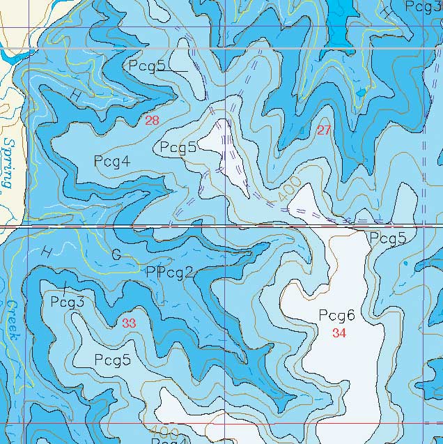 small geologic map