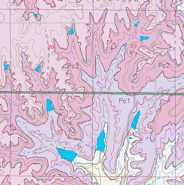 small geologic map