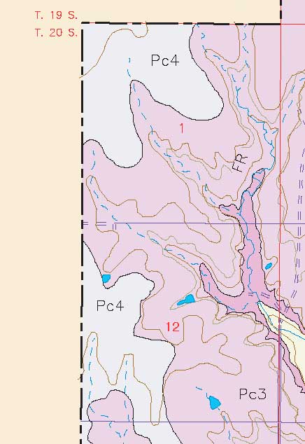 small geologic map