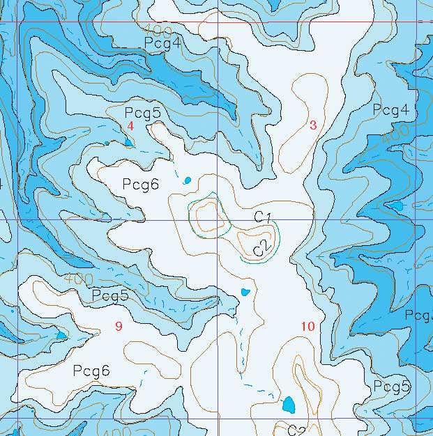 small geologic map