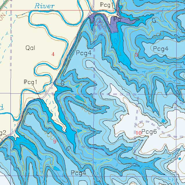 small geologic map