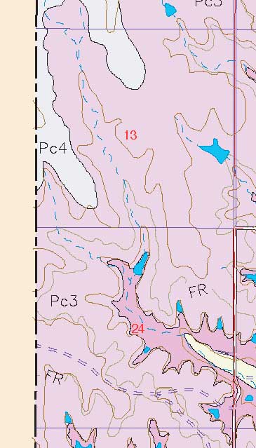 small geologic map