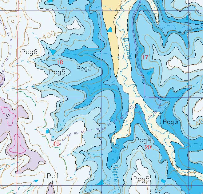 small geologic map