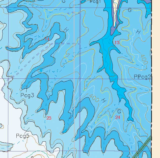 small geologic map