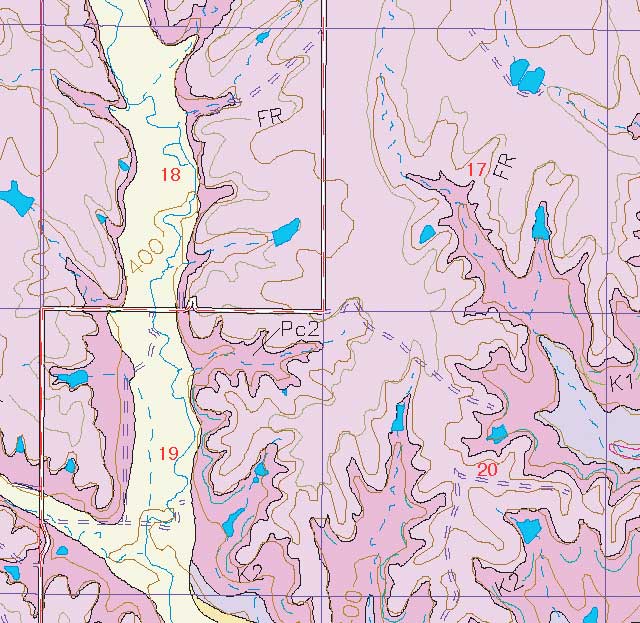 small geologic map