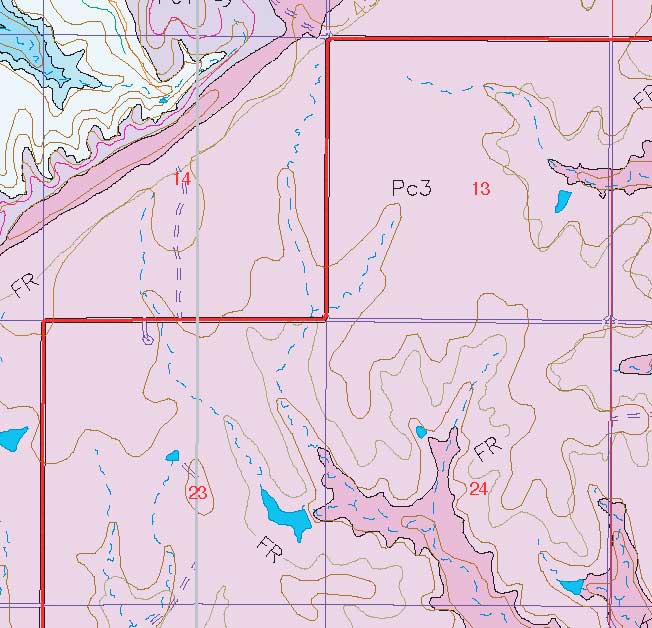 small geologic map