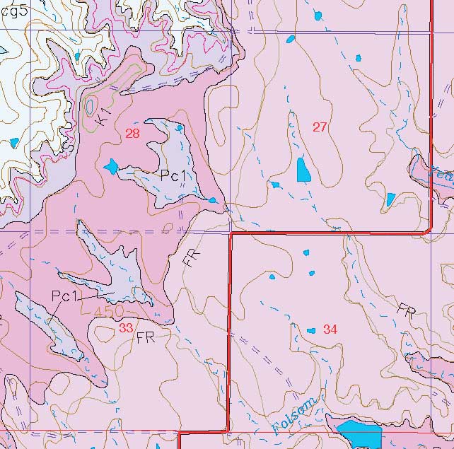 small geologic map