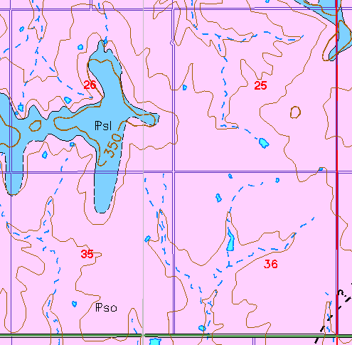 small geologic map