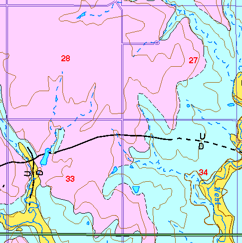 small geologic map