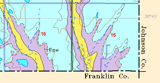 small geologic map
