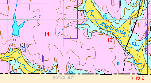 small geologic map