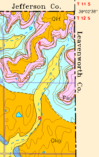 small geologic map