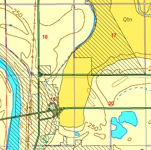 small geologic map