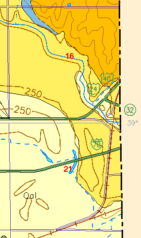 small geologic map