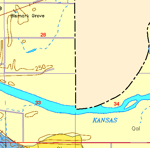 small geologic map