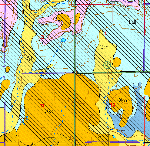 small geologic map