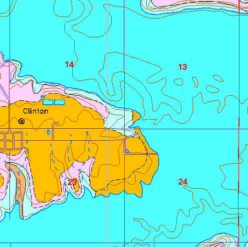 small geologic map