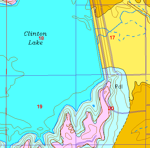 small geologic map