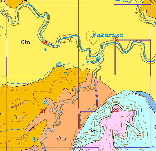 small geologic map