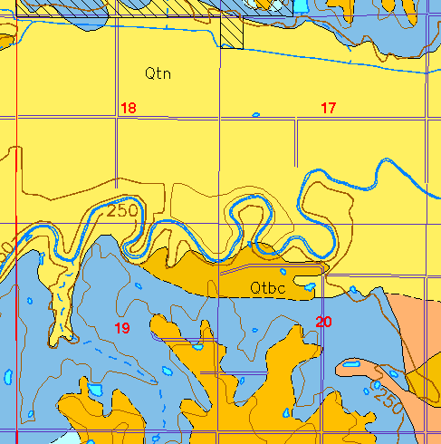 small geologic map