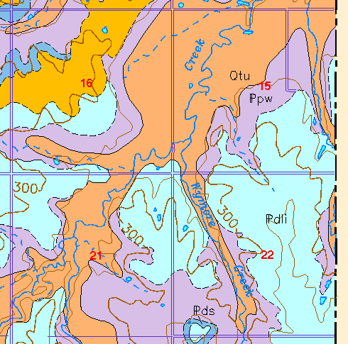 small geologic map