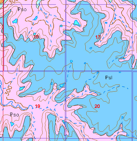 small geologic map