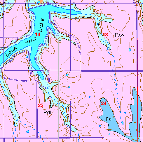 small geologic map