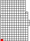 Small map of Dickinson County; click to change view