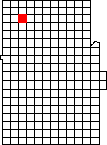 Small map of Dickinson County; click to change view
