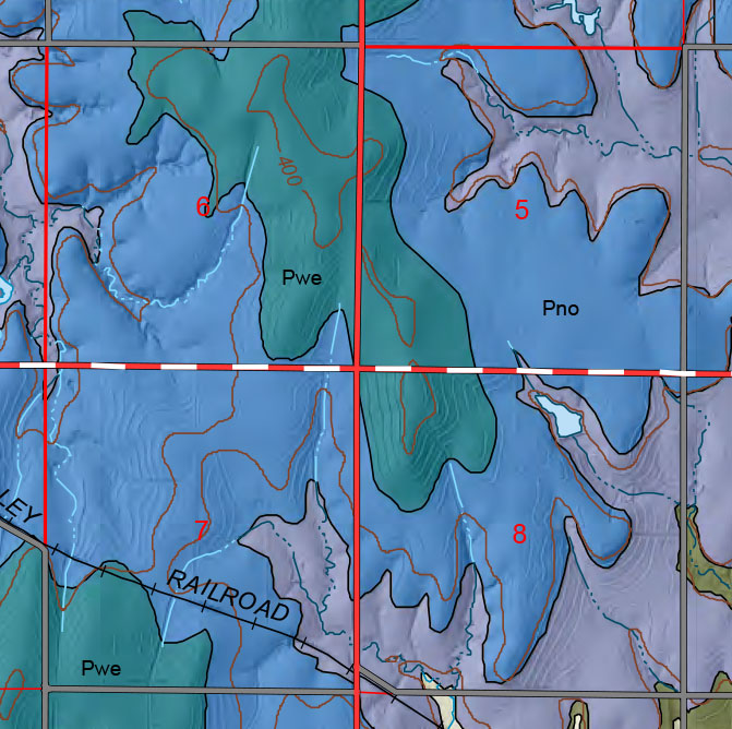 small geologic map