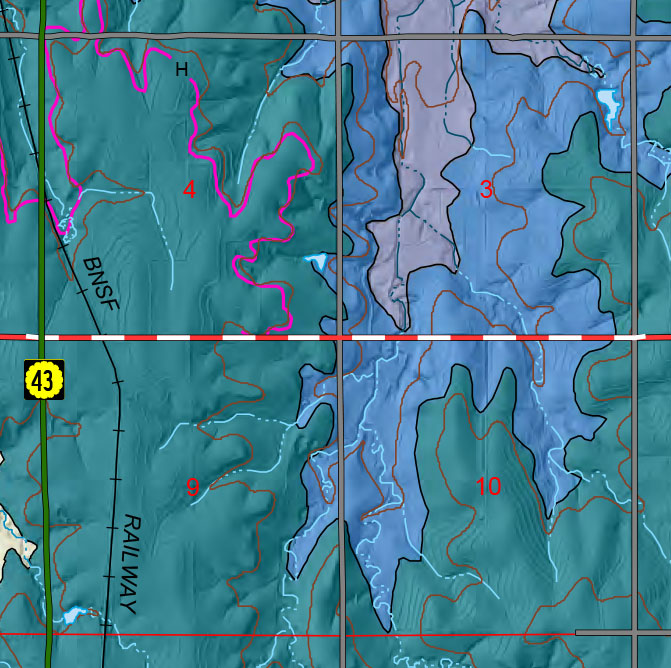 small geologic map