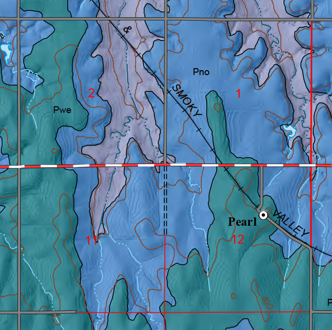 small geologic map