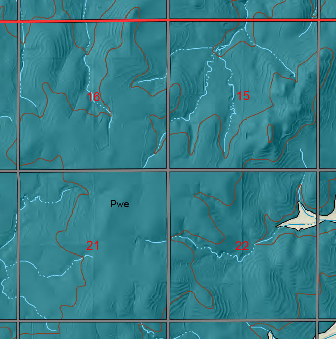 small geologic map
