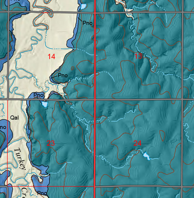 small geologic map