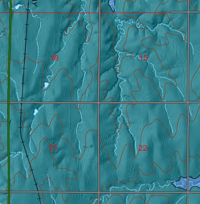 small geologic map