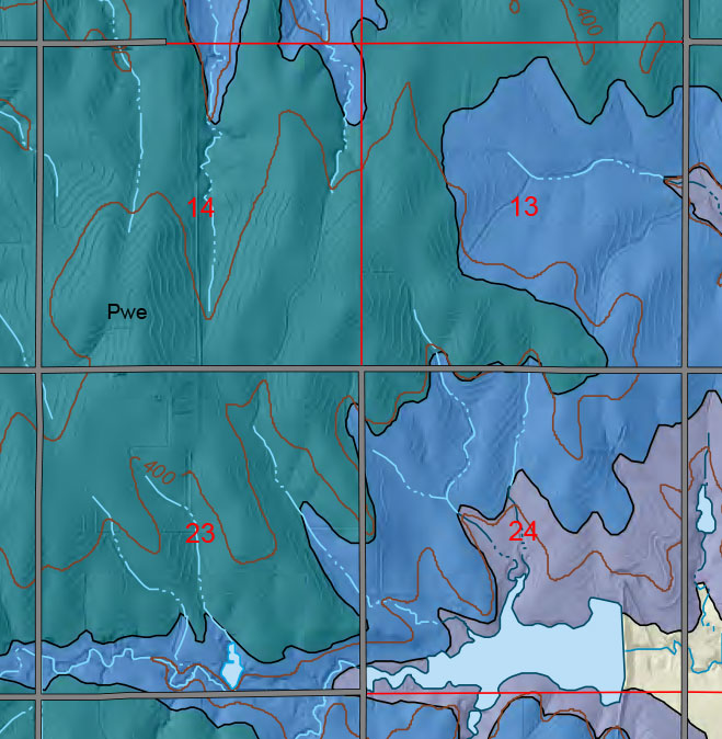 small geologic map