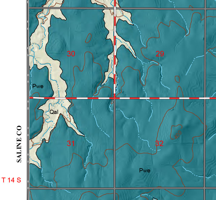 small geologic map