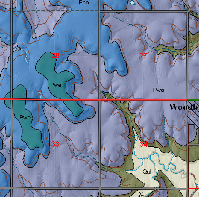 small geologic map