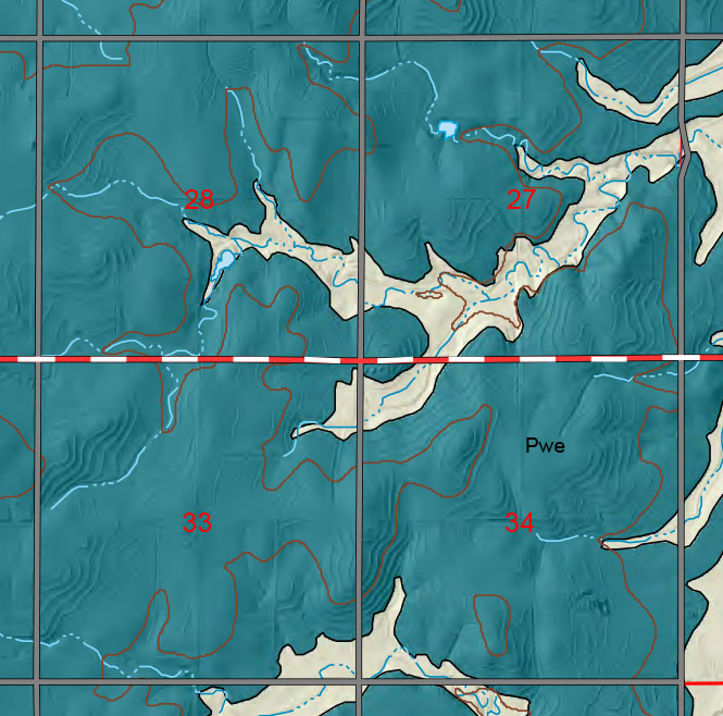 small geologic map