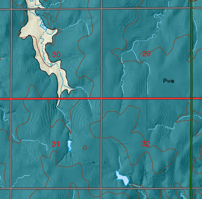 small geologic map