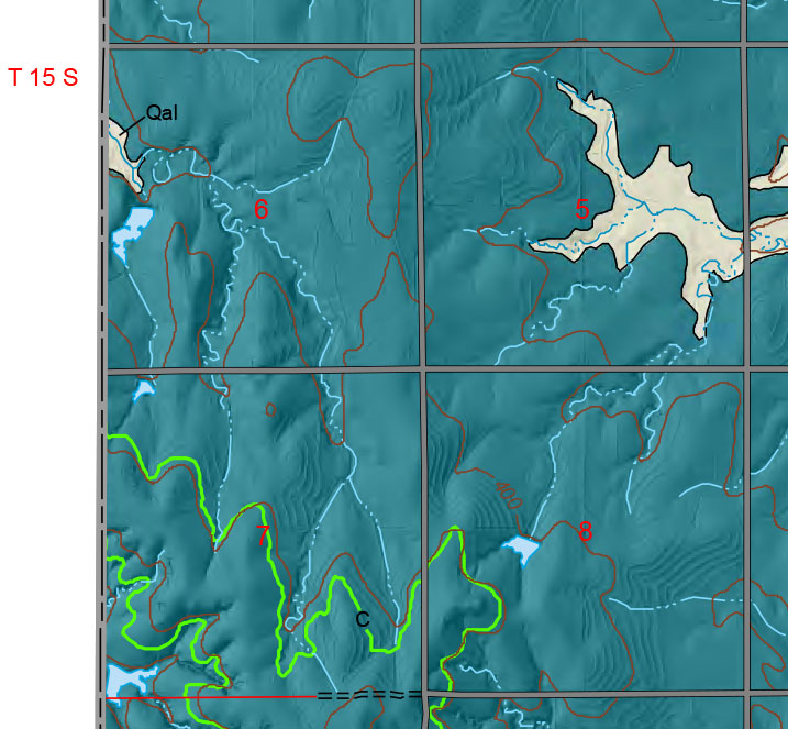 small geologic map
