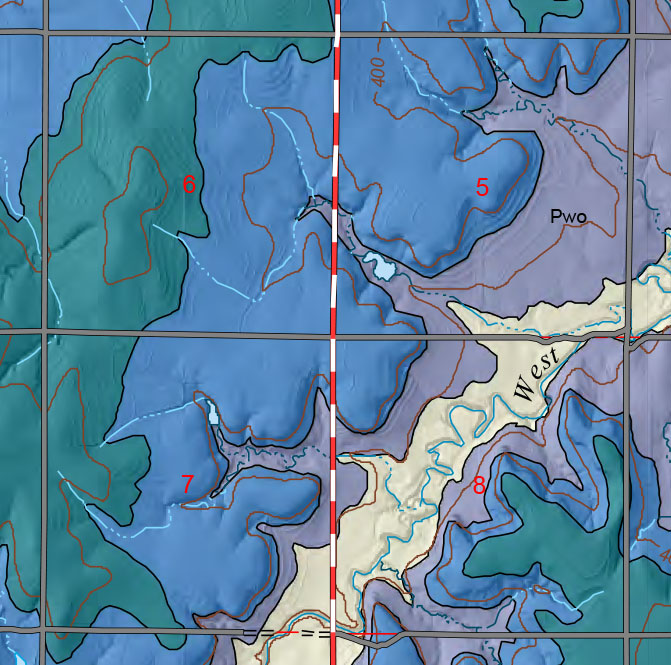 small geologic map