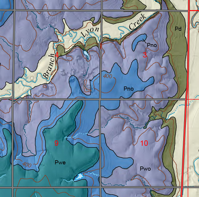 small geologic map